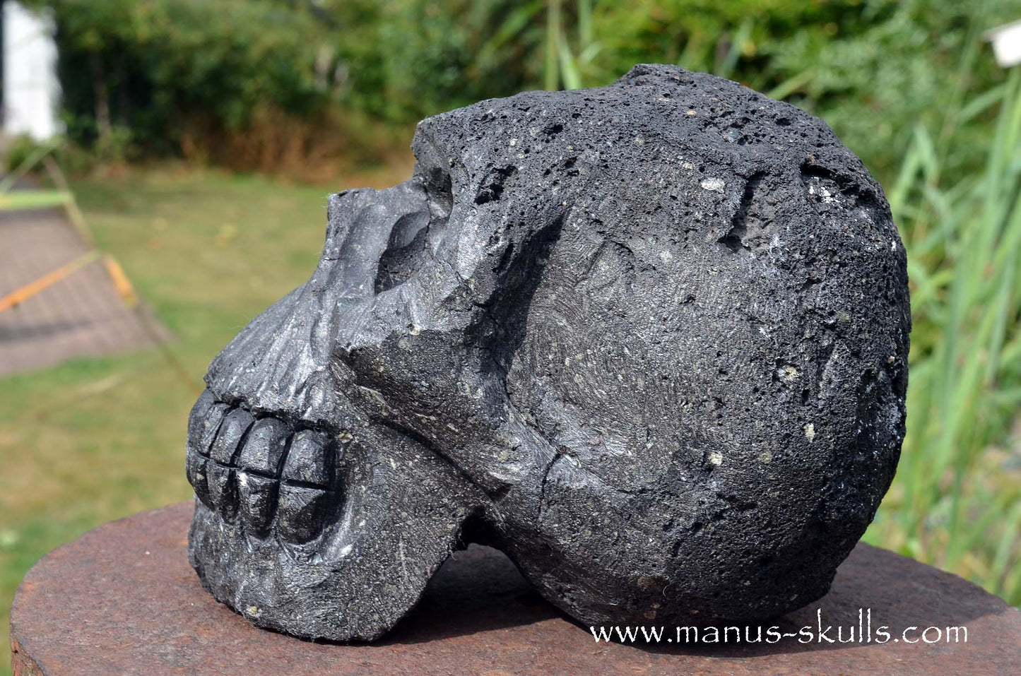 Large and Heavy Lava Skull