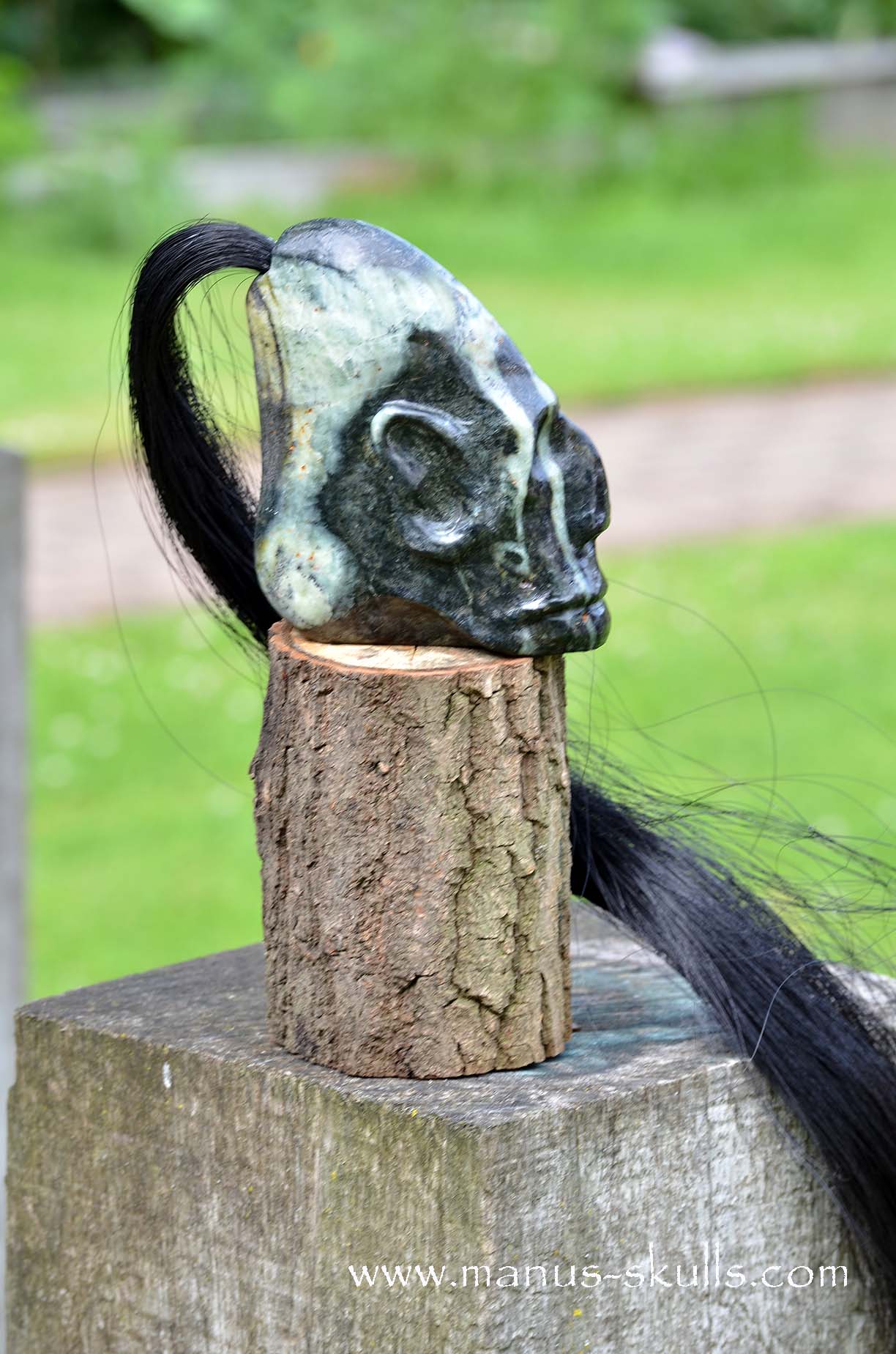 Steatite Tribal Skull #55