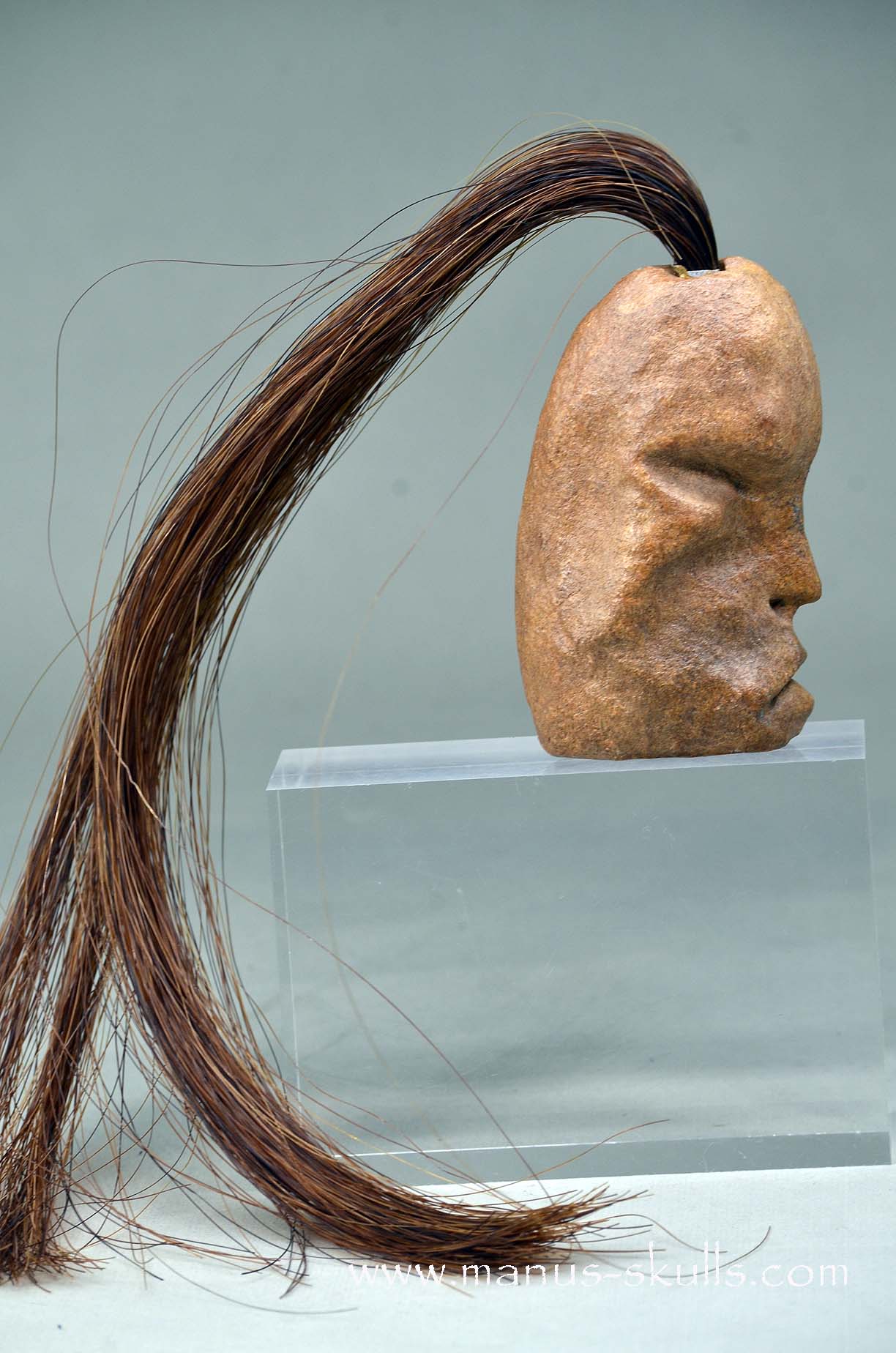 Steatite Tribal Skull #039