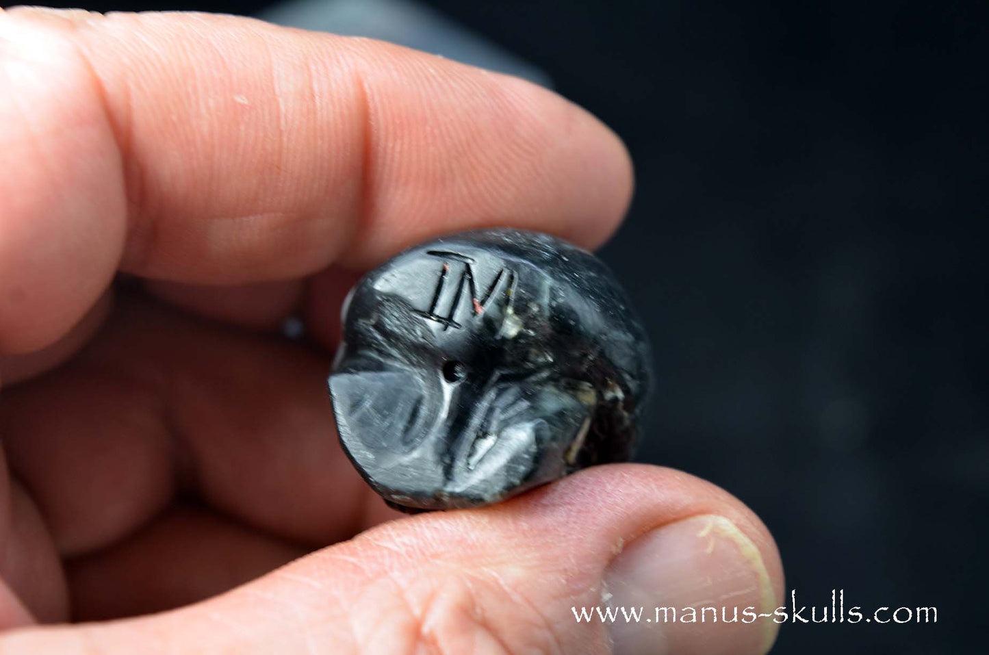 Eagle Eye Quartz Skully