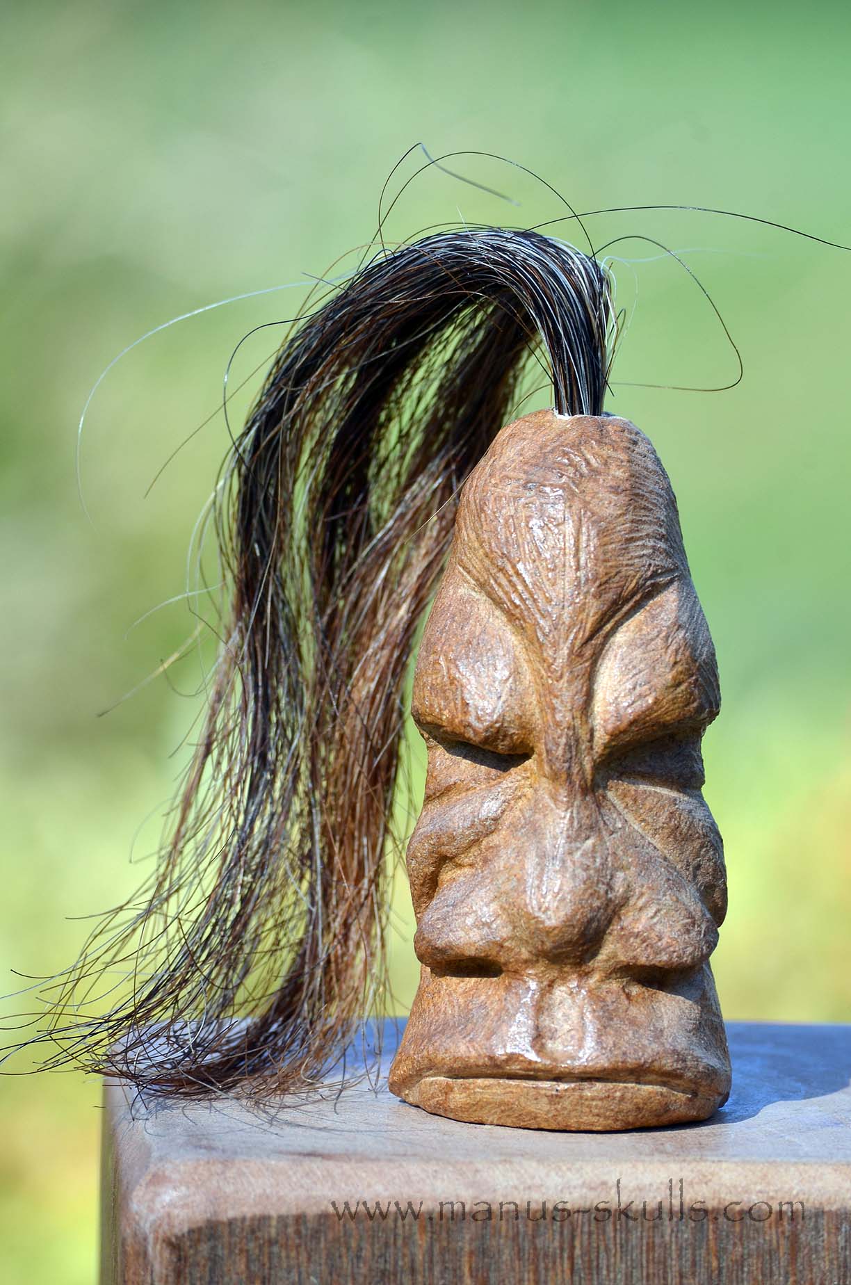 Steatite Tribal Skull #031