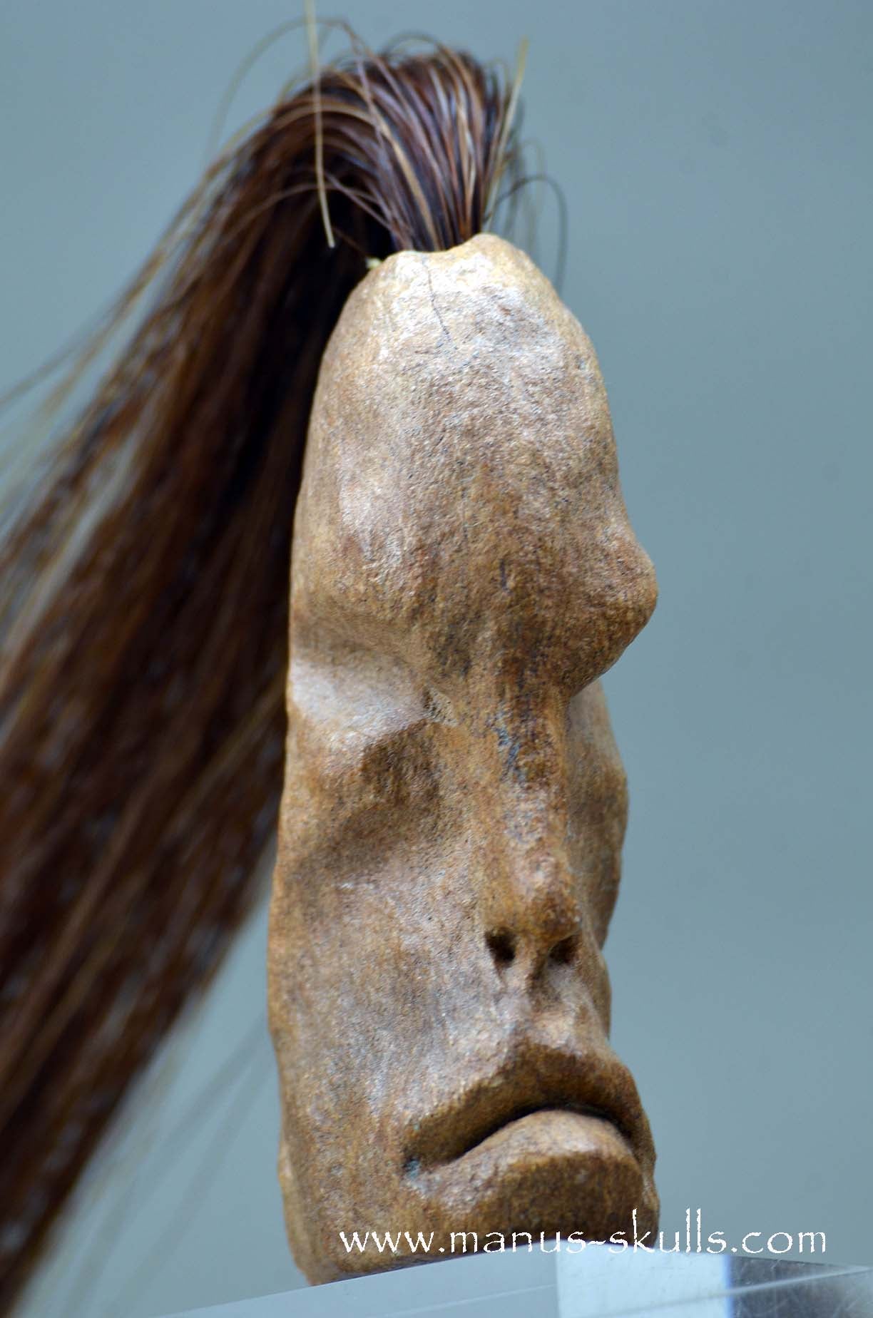 Steatite Tribal Skull #039