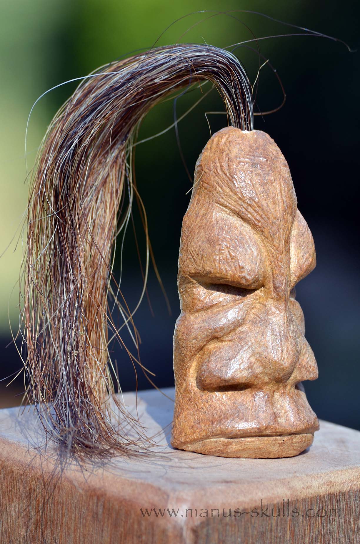 Steatite Tribal Skull #031