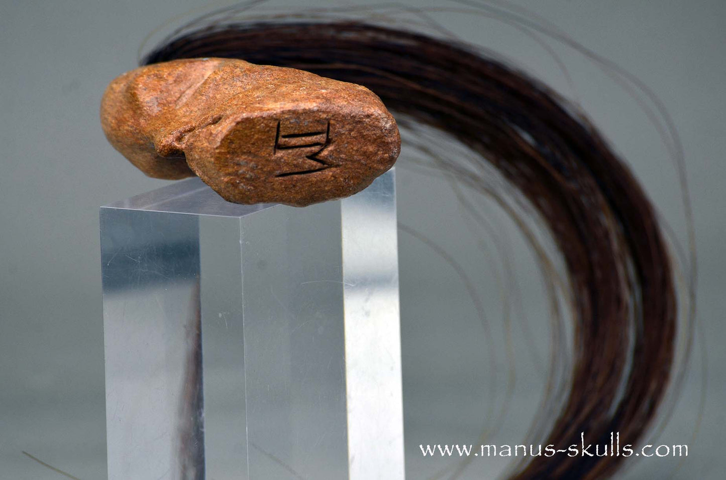 Steatite Tribal Skull #039