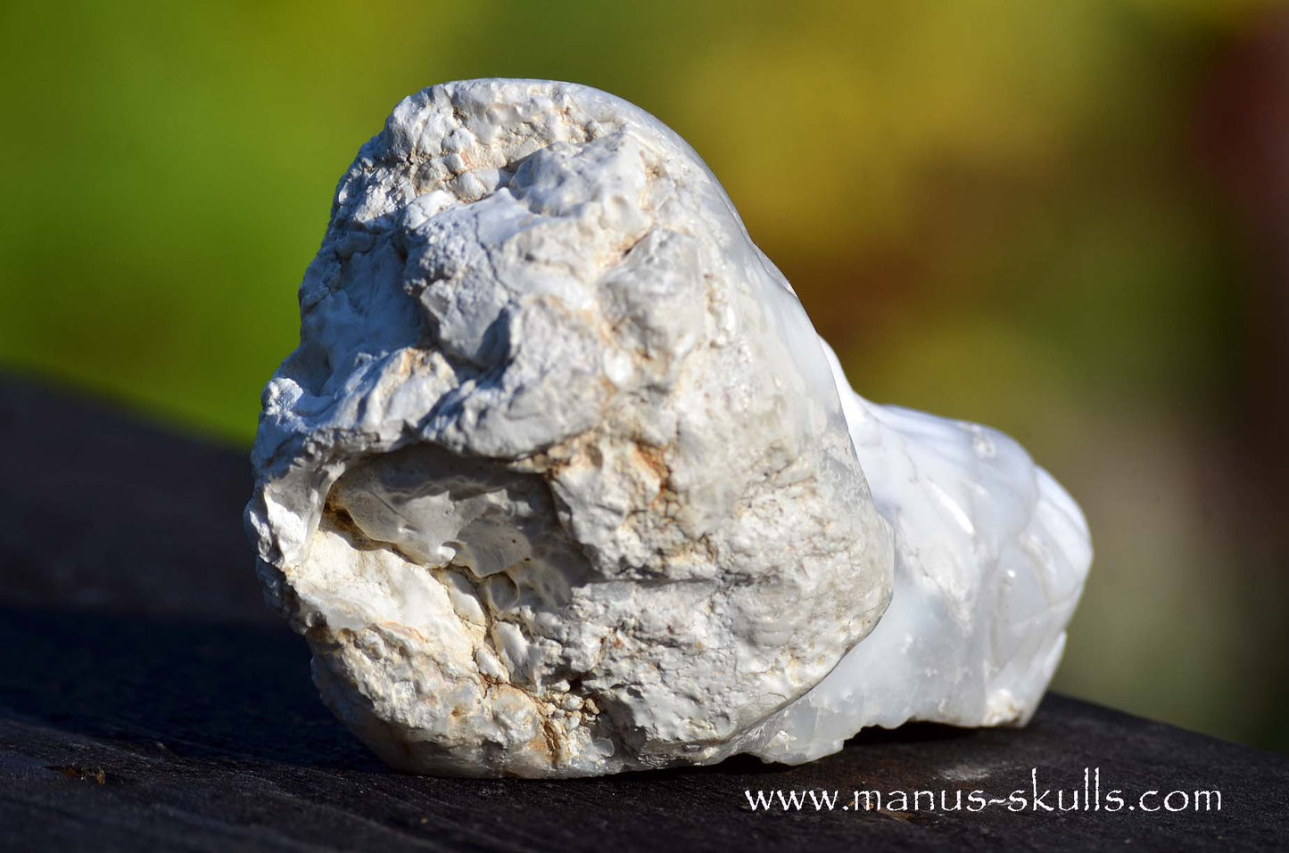 Cacholong Opal Skull