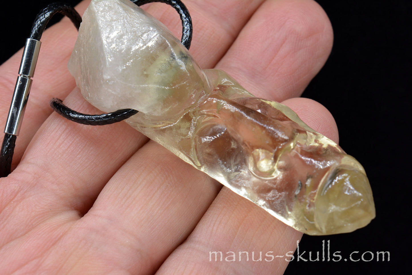 Citrine Tribal Pendant