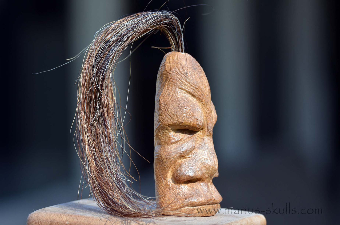 Steatite Tribal Skull #031