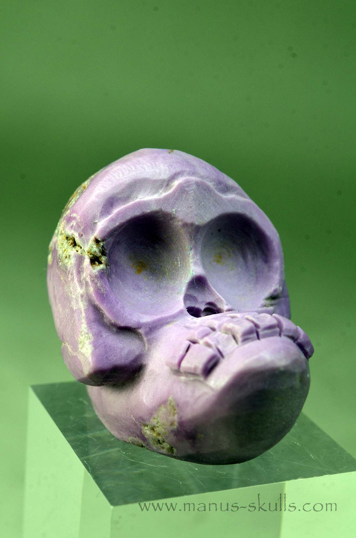 Phosphosiderite Evolian Skull #09