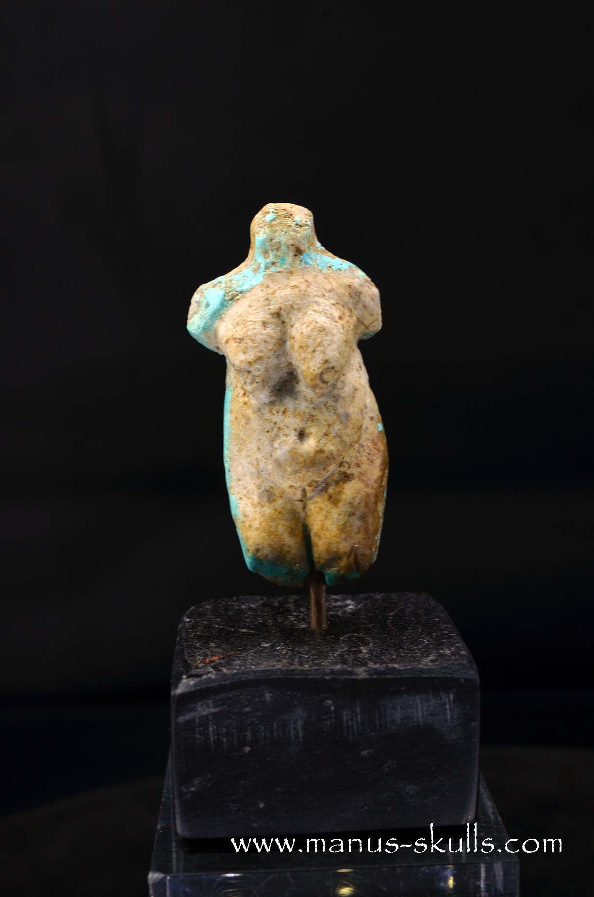 Armenian Turquoise Gaya Miniature Statue