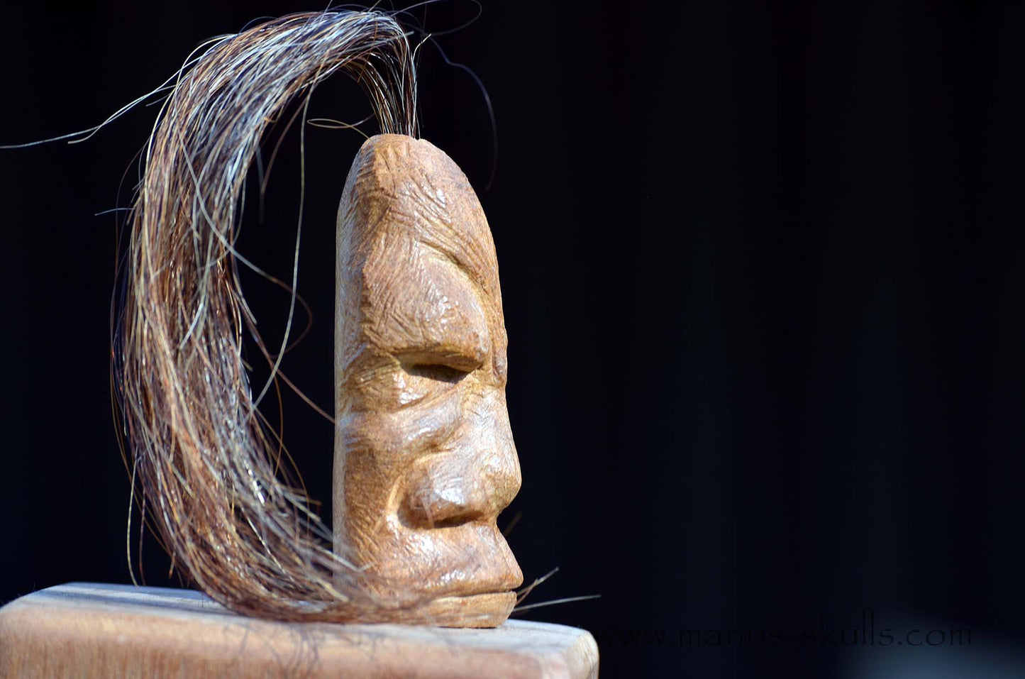 Steatite Tribal Skull #031