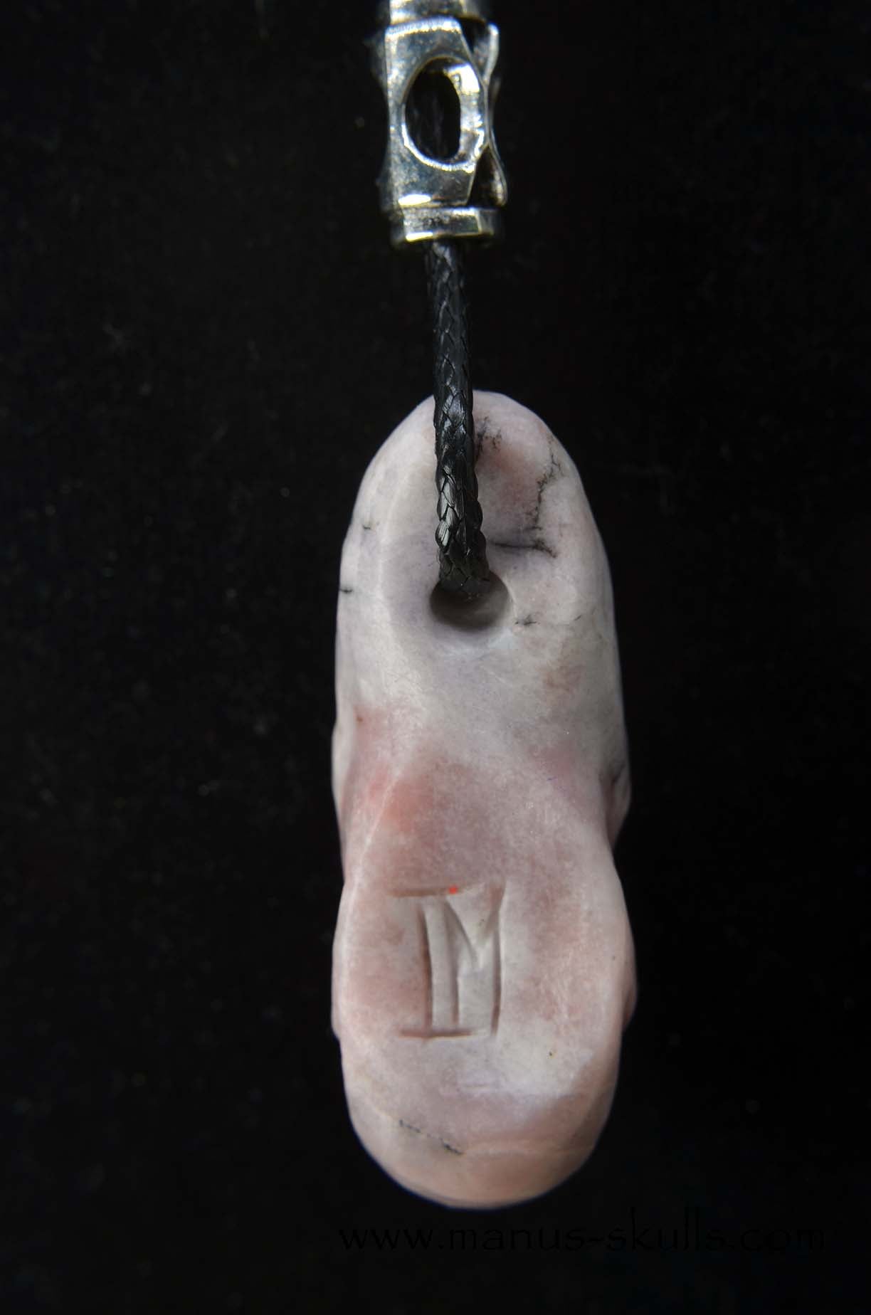 Petalite Face Pendant