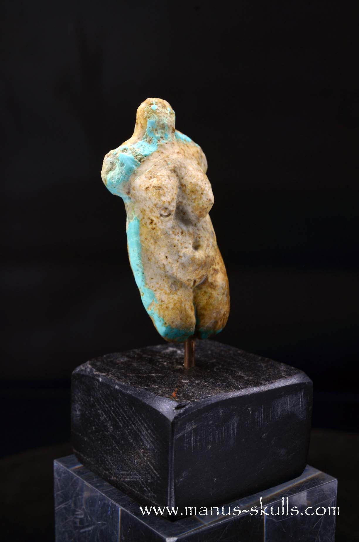 Armenian Turquoise Gaya Miniature Statue