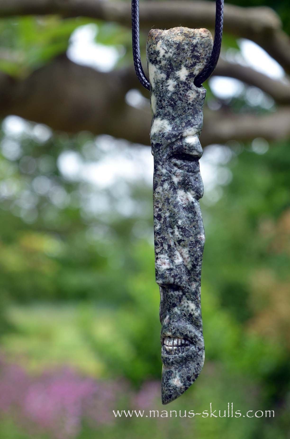 Manus skulls unique Crystal Carvings handmade skulls dragons pendants preseli bluestone tribals spiritual meaning wand Unicorn ..