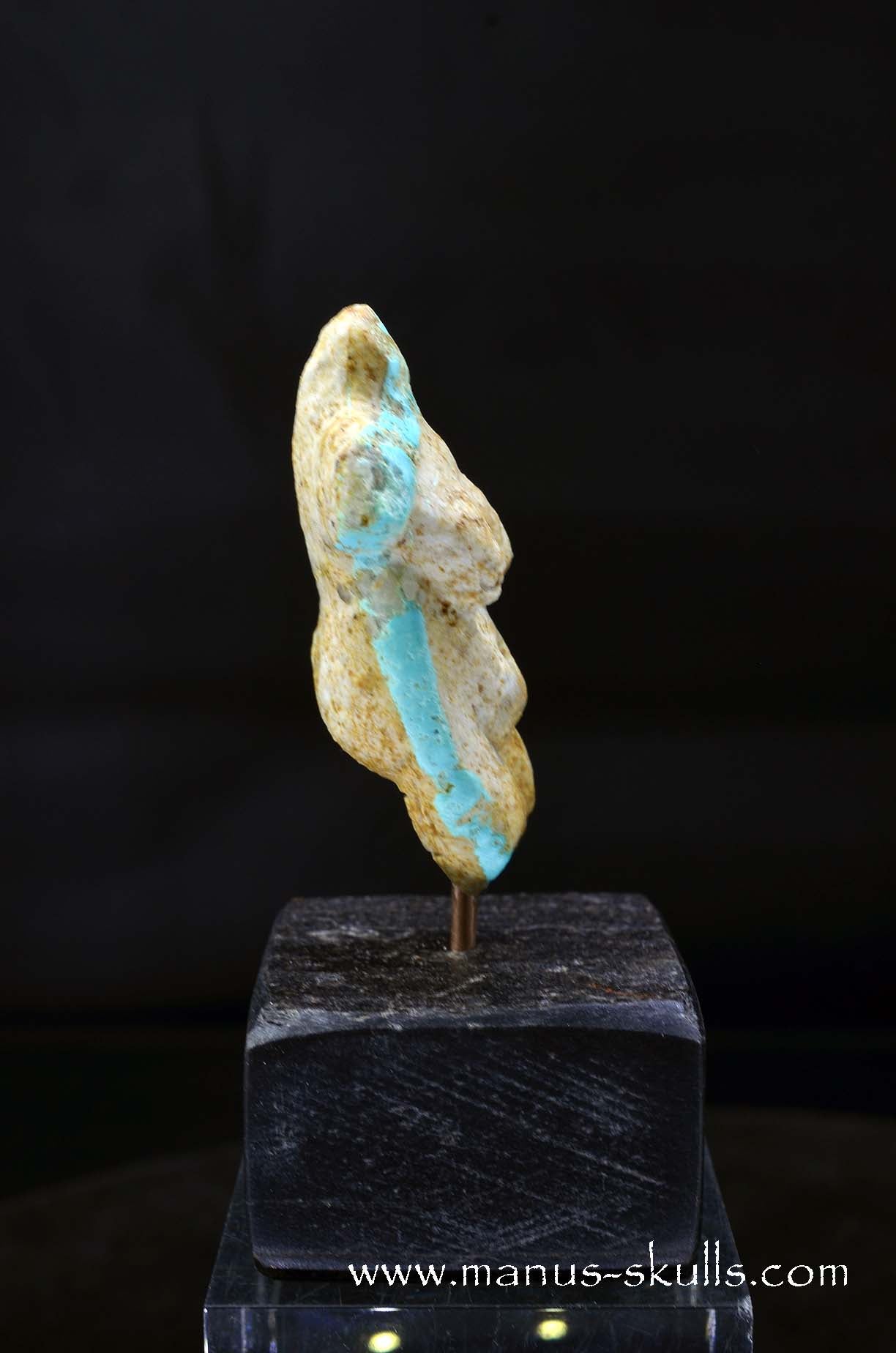 Armenian Turquoise Gaya Miniature Statue