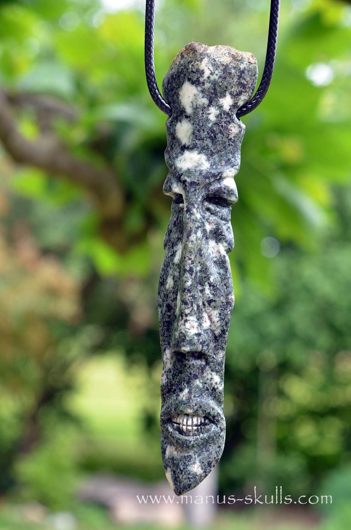 Manus skulls unique Crystal Carvings handmade skulls dragons pendants preseli bluestone tribals spiritual meaning wand Unicorn ..