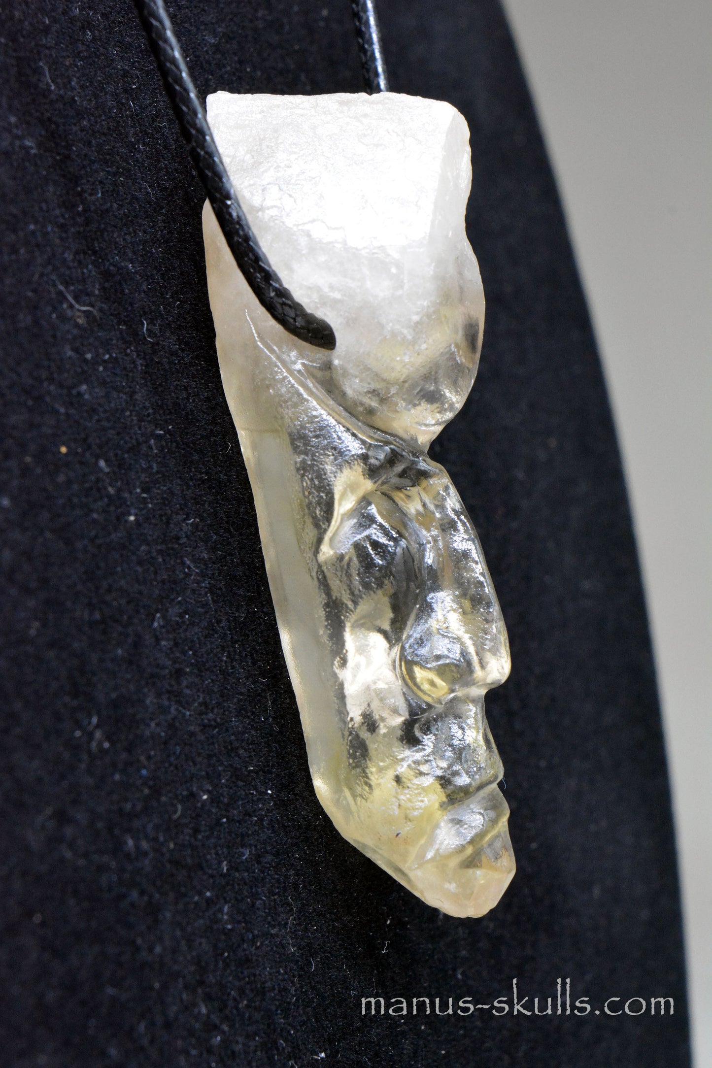 Citrine Tribal Pendant