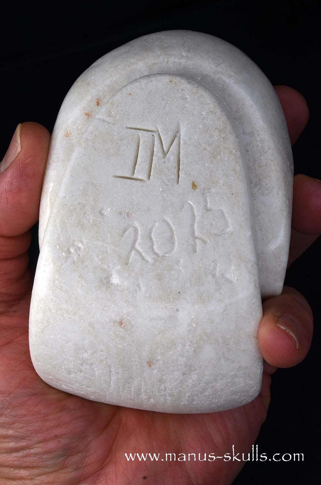 White Steatite Evolian #01