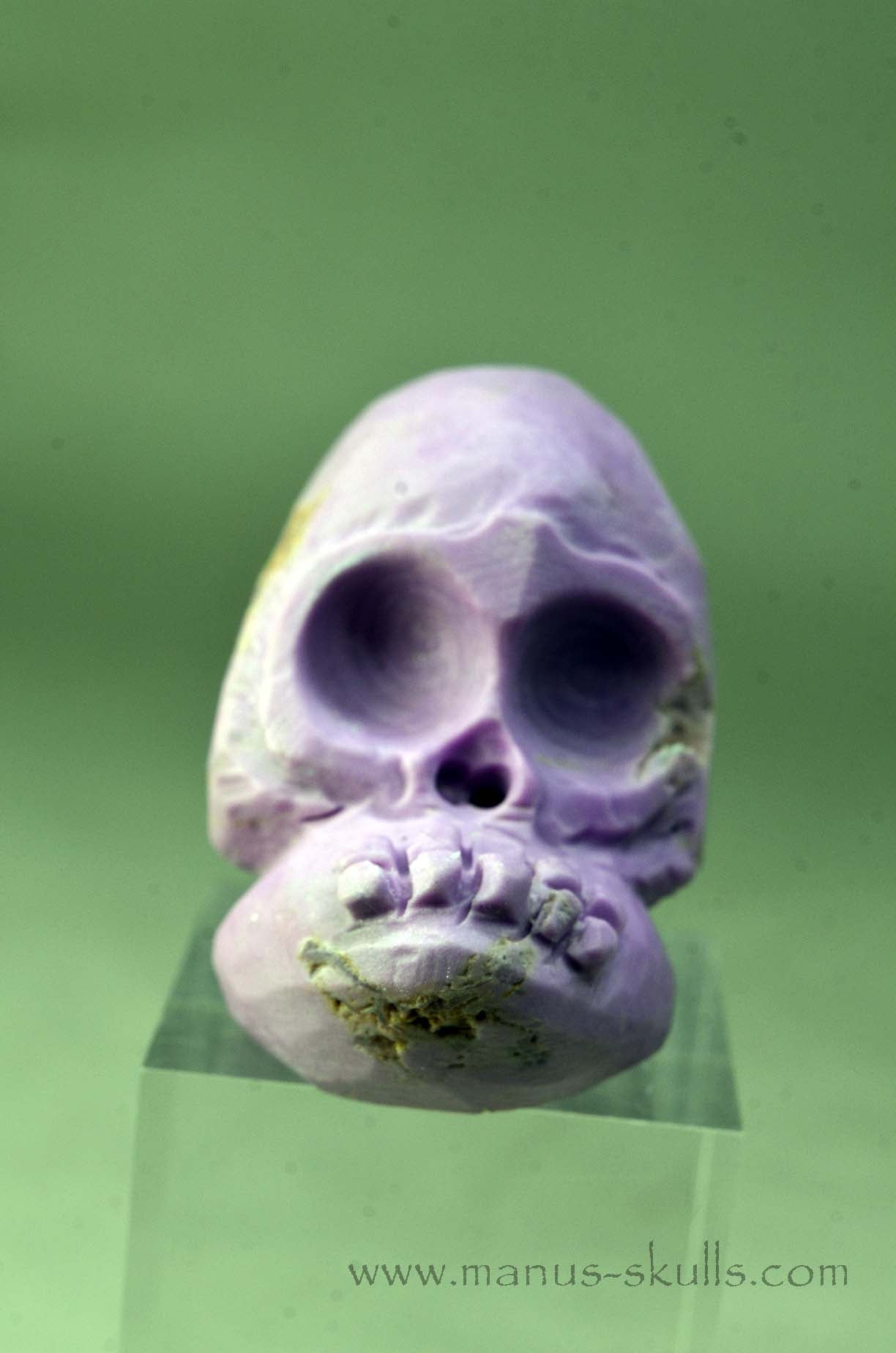 Phosphosiderite Evolian Skull #10