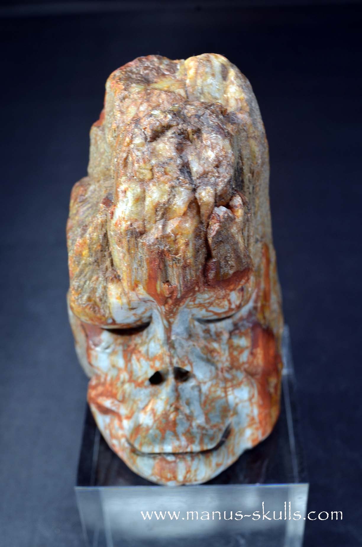 Eagle Eye Quartz Character Skull face