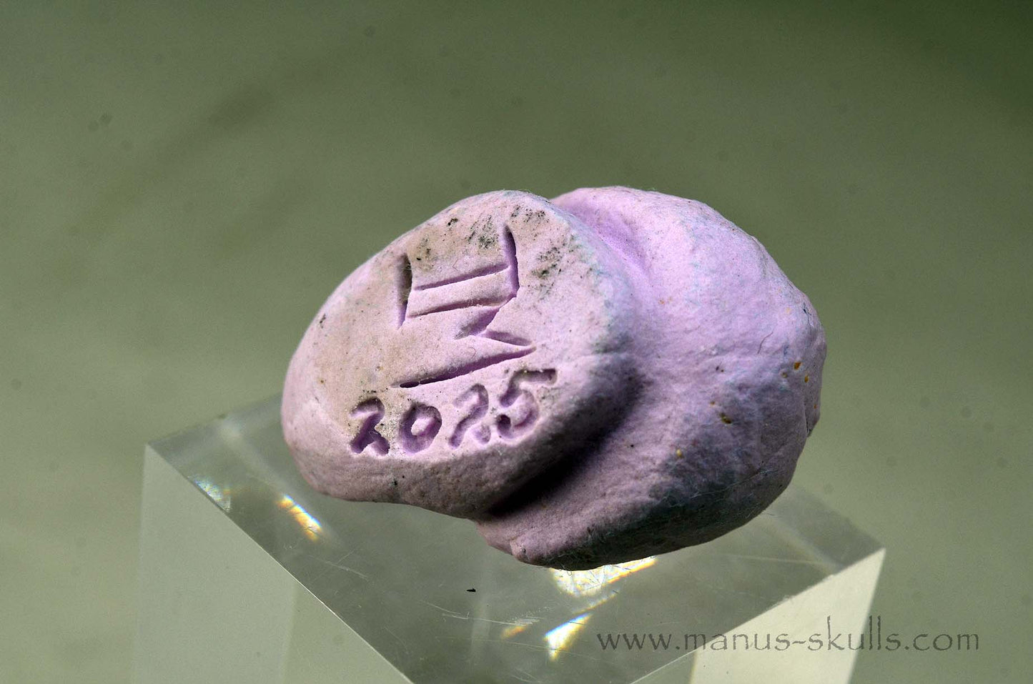 Phosphosiderite Evolian Skull #01