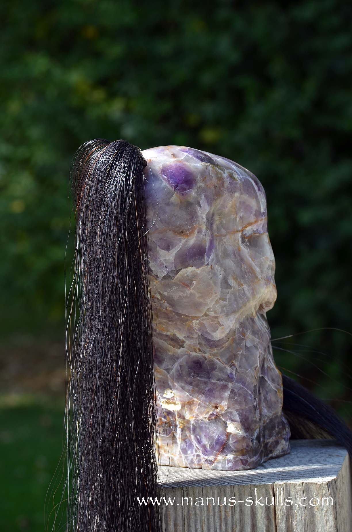 Amethyst Tribal Skull #64