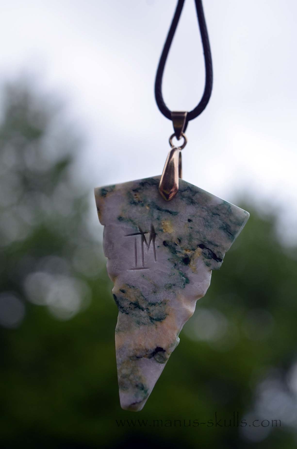 Mariposite pendant