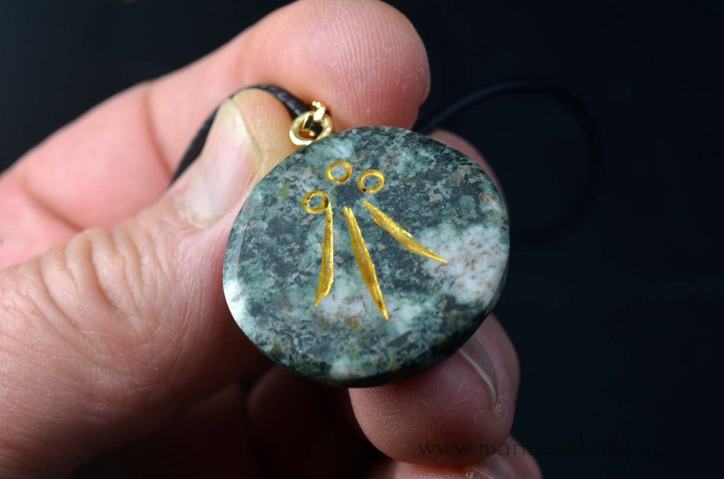 Preseli Bluestone Awen Pendant