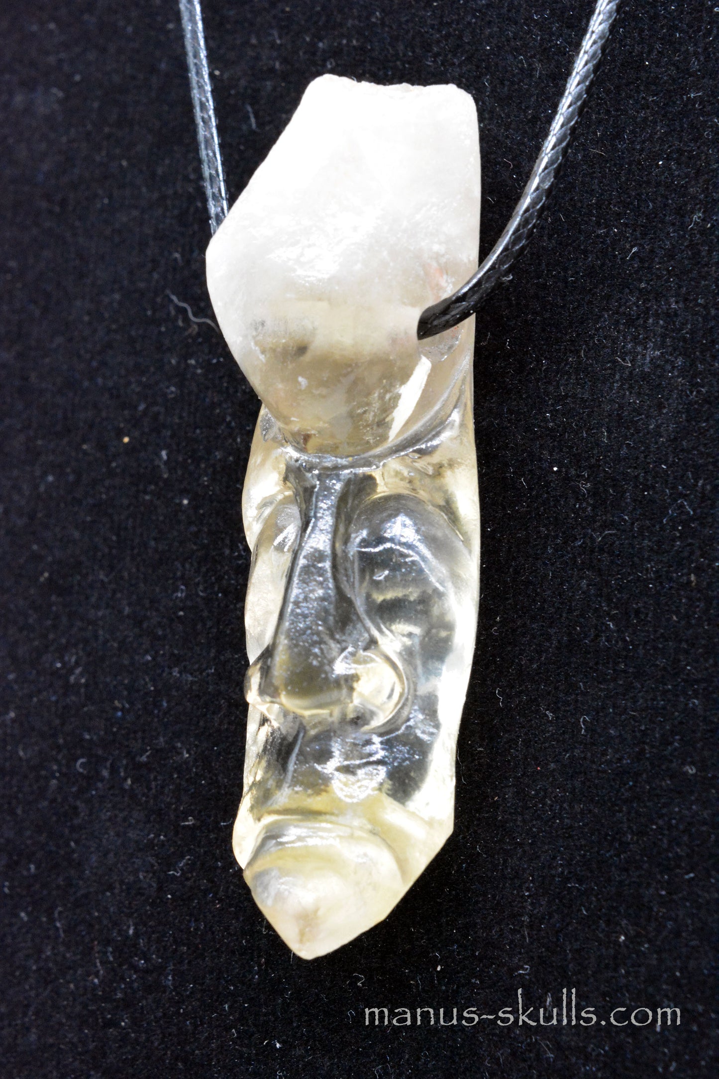 Citrine Tribal Pendant