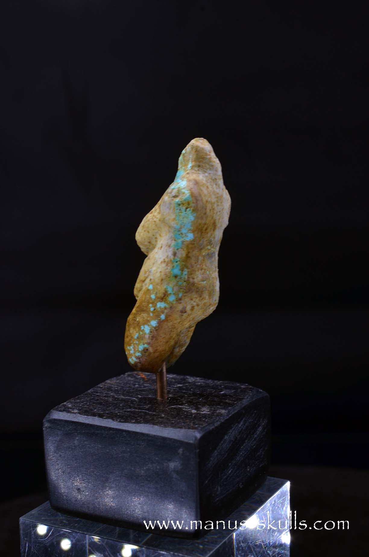 Armenian Turquoise Gaya Miniature Statue