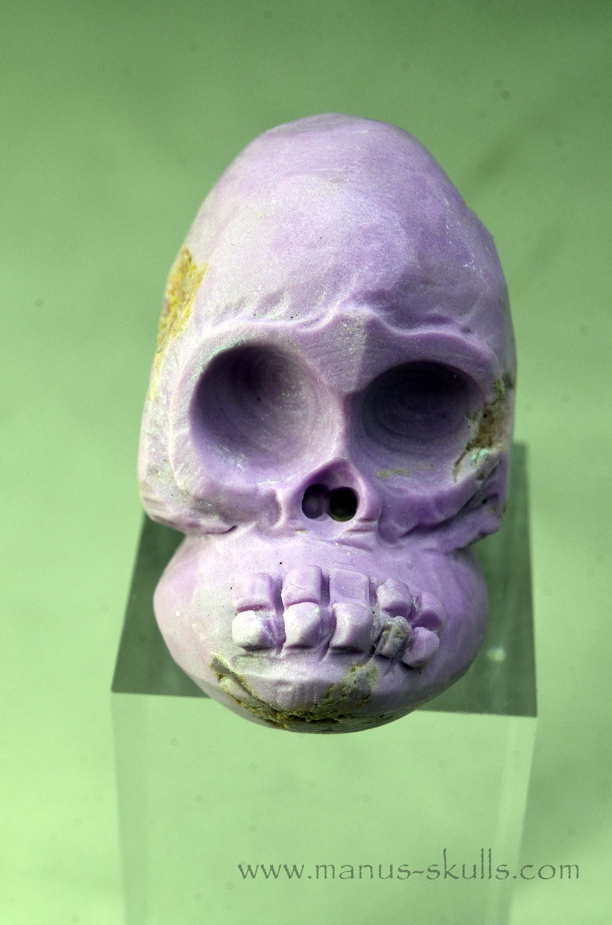 Phosphosiderite Evolian Skull #10