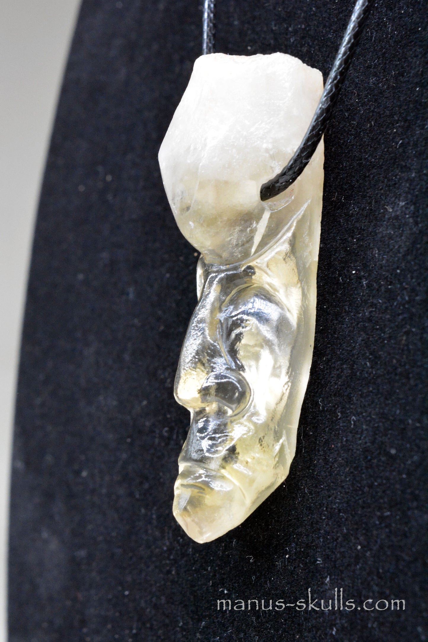 Citrine Tribal Pendant