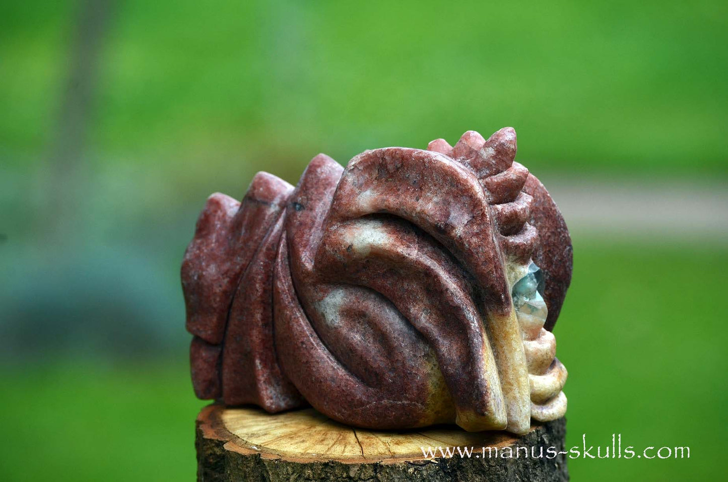 Unique Jasper Dragon with Orgonite tube ...