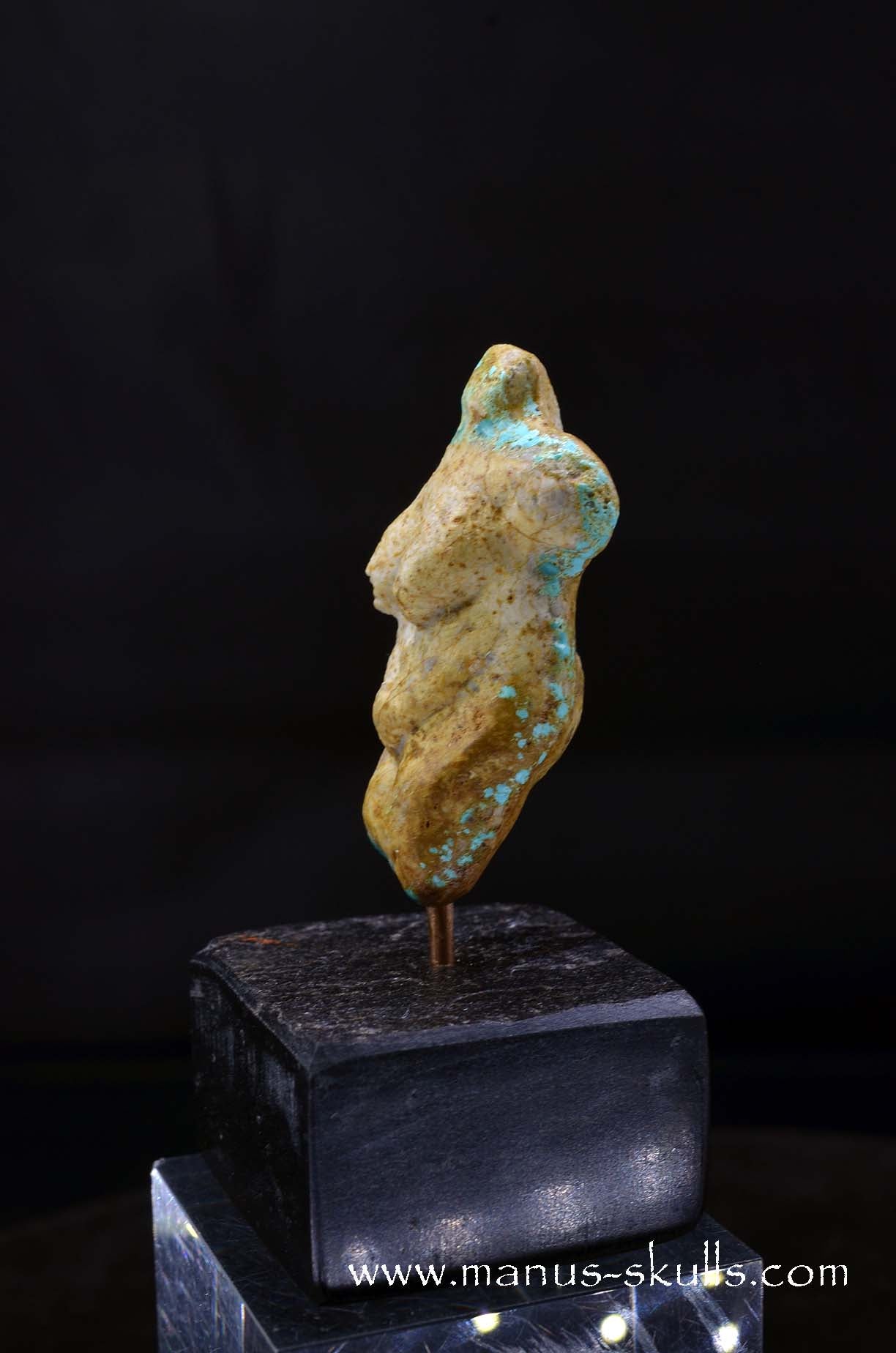Armenian Turquoise Gaya Miniature Statue