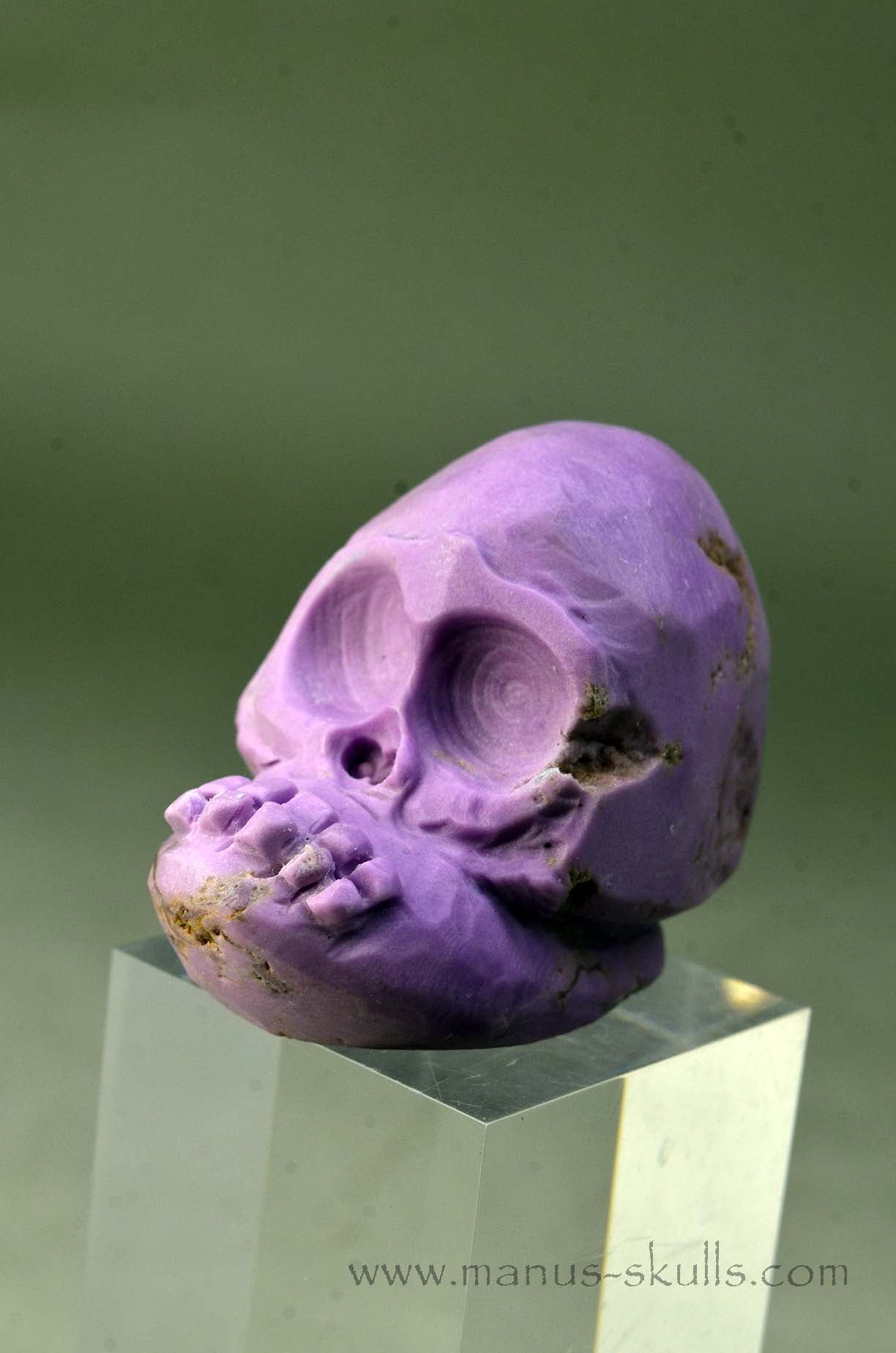 Phosphosiderite Evolian Skull #10