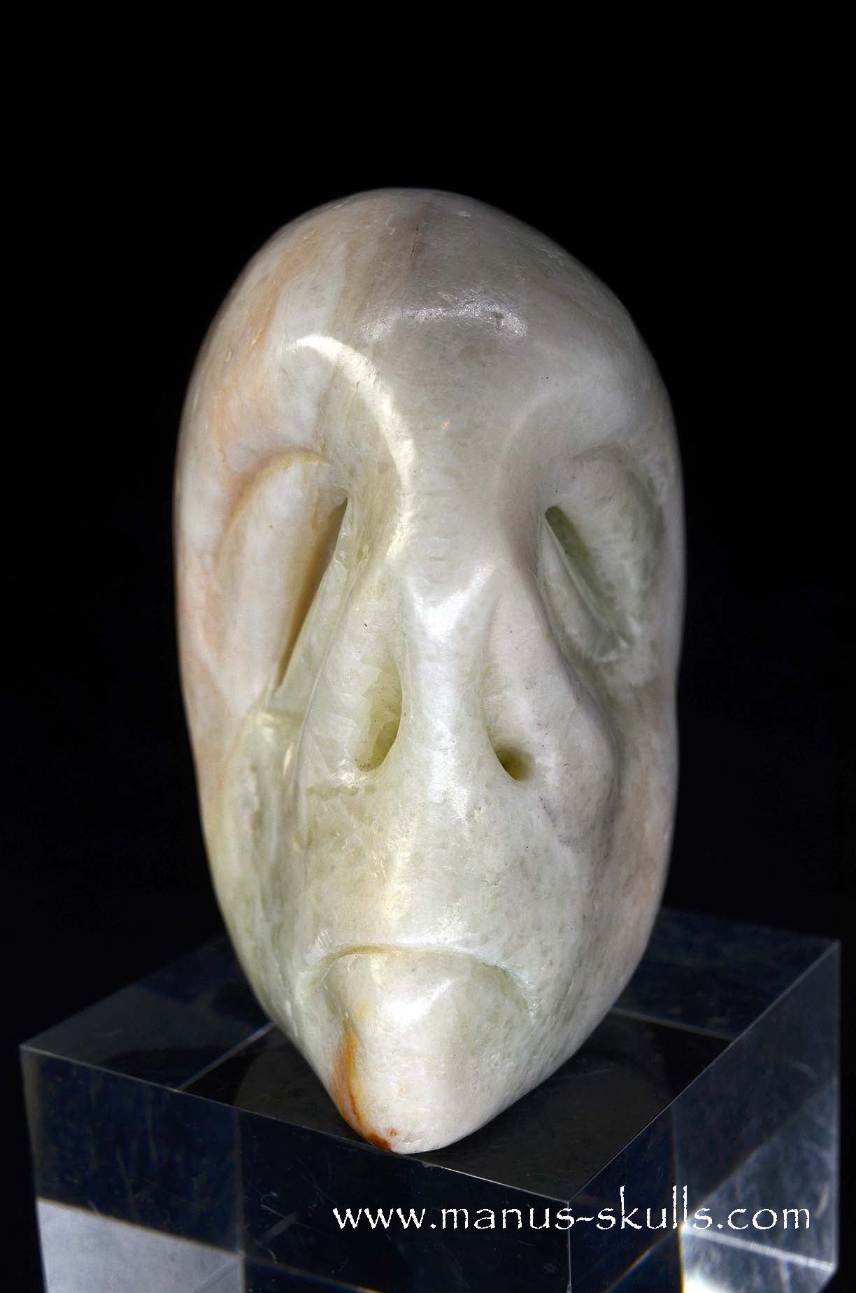 Manus skulls unique Crystal Carvings handmade skulls dragons pendants preseli bluestone tribals spiritual meaning wand Unicorn ..  visokalcite