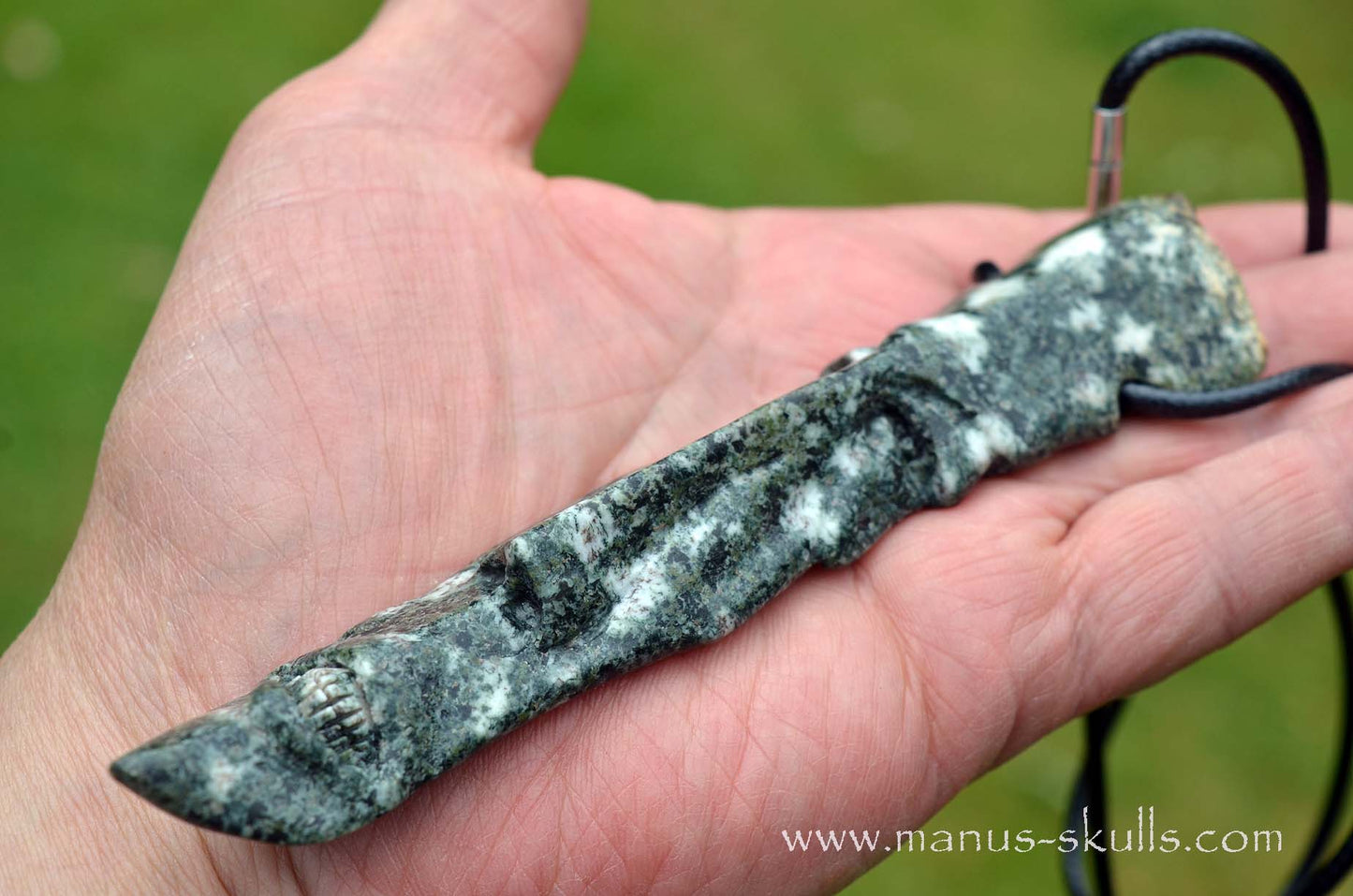 Large Preseli Bluestone Statement Pendant