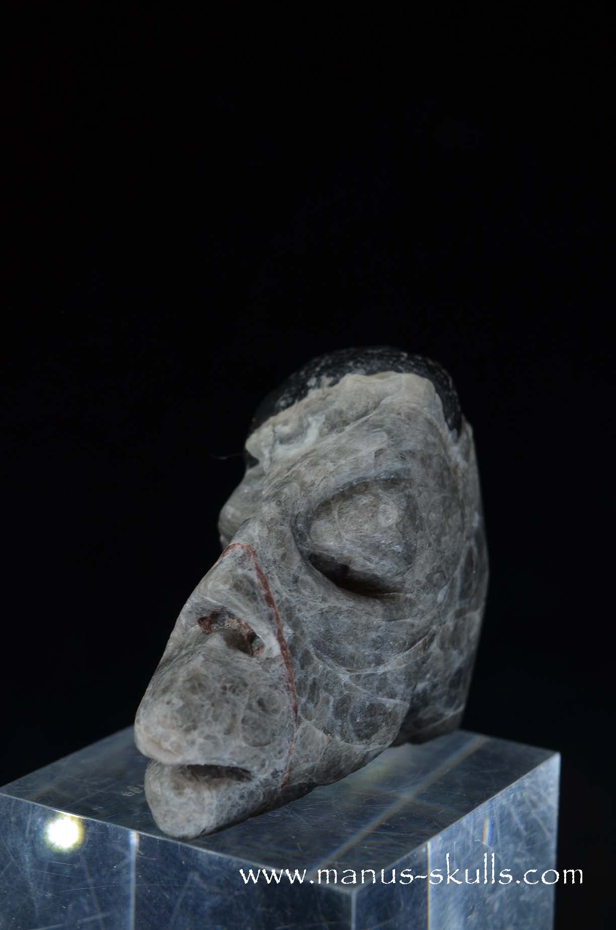 Manus skulls unique Crystal Carvings handmade skulls dragons pendants preseli bluestone tribals spiritual meaning wand Unicorn ..  apache tear obsidian