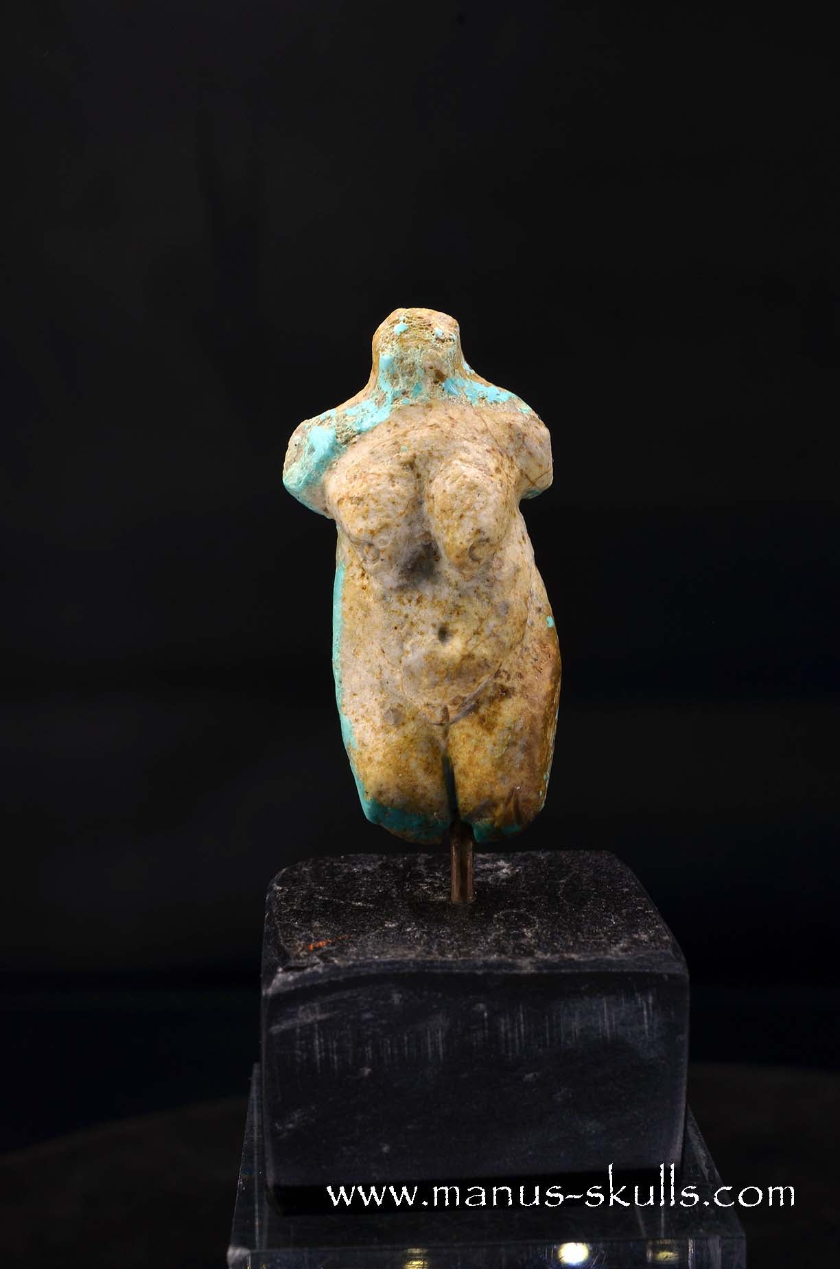 Armenian Turquoise Gaya Miniature Statue