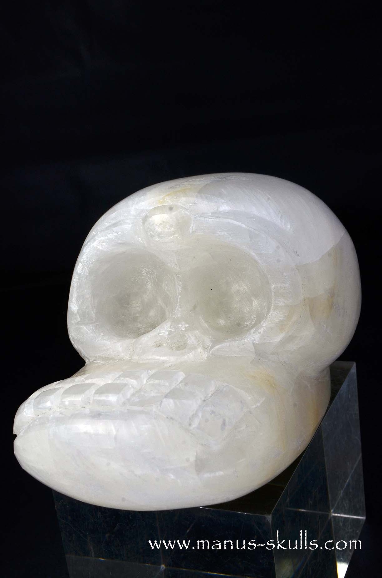 Manus skulls unique Crystal Carvings handmade skulls dragons pendants preseli bluestone tribals spiritual meaning wand Unicorn .. white calcite Evolian 2025