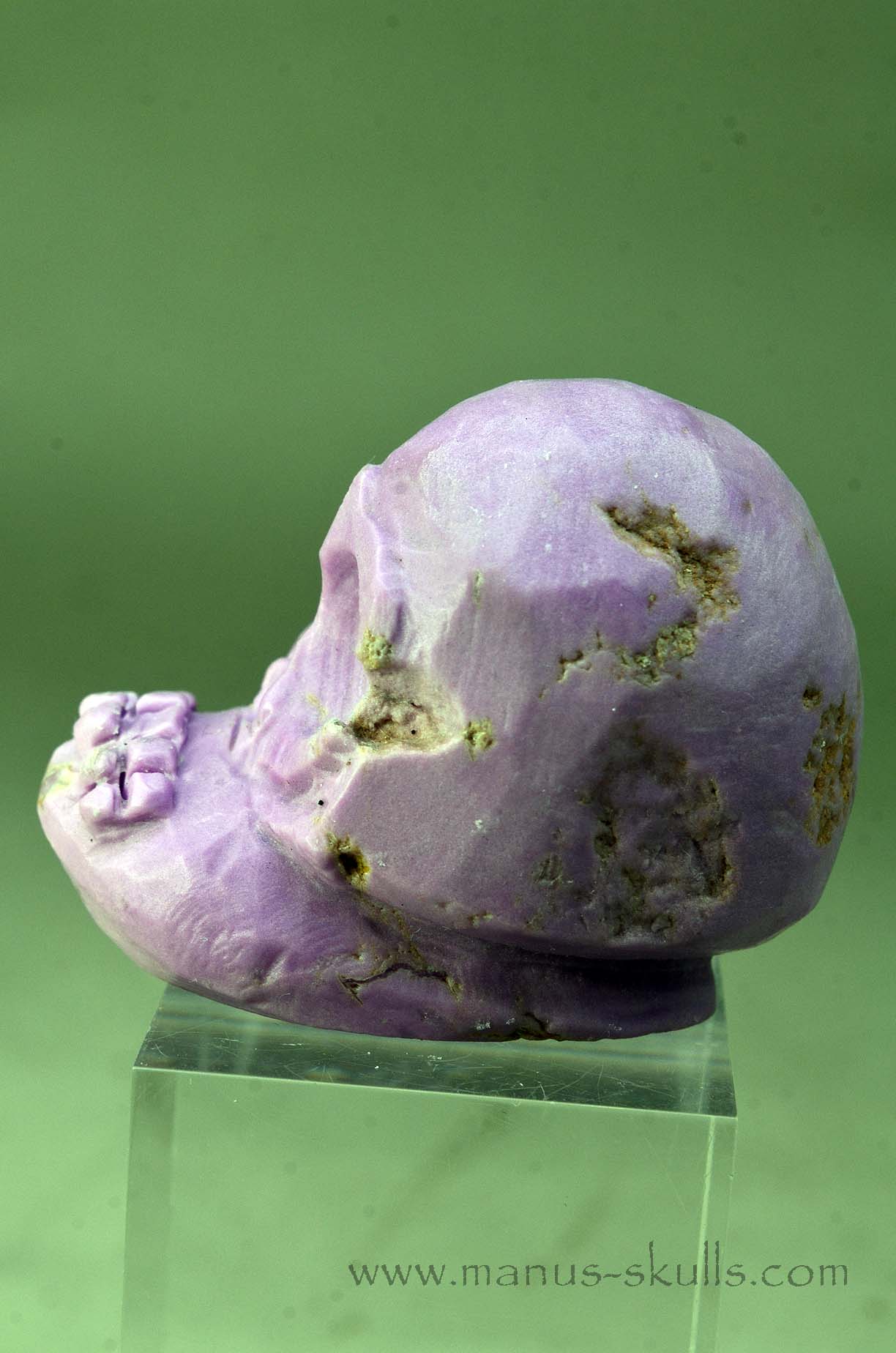 Phosphosiderite Evolian Skull #10
