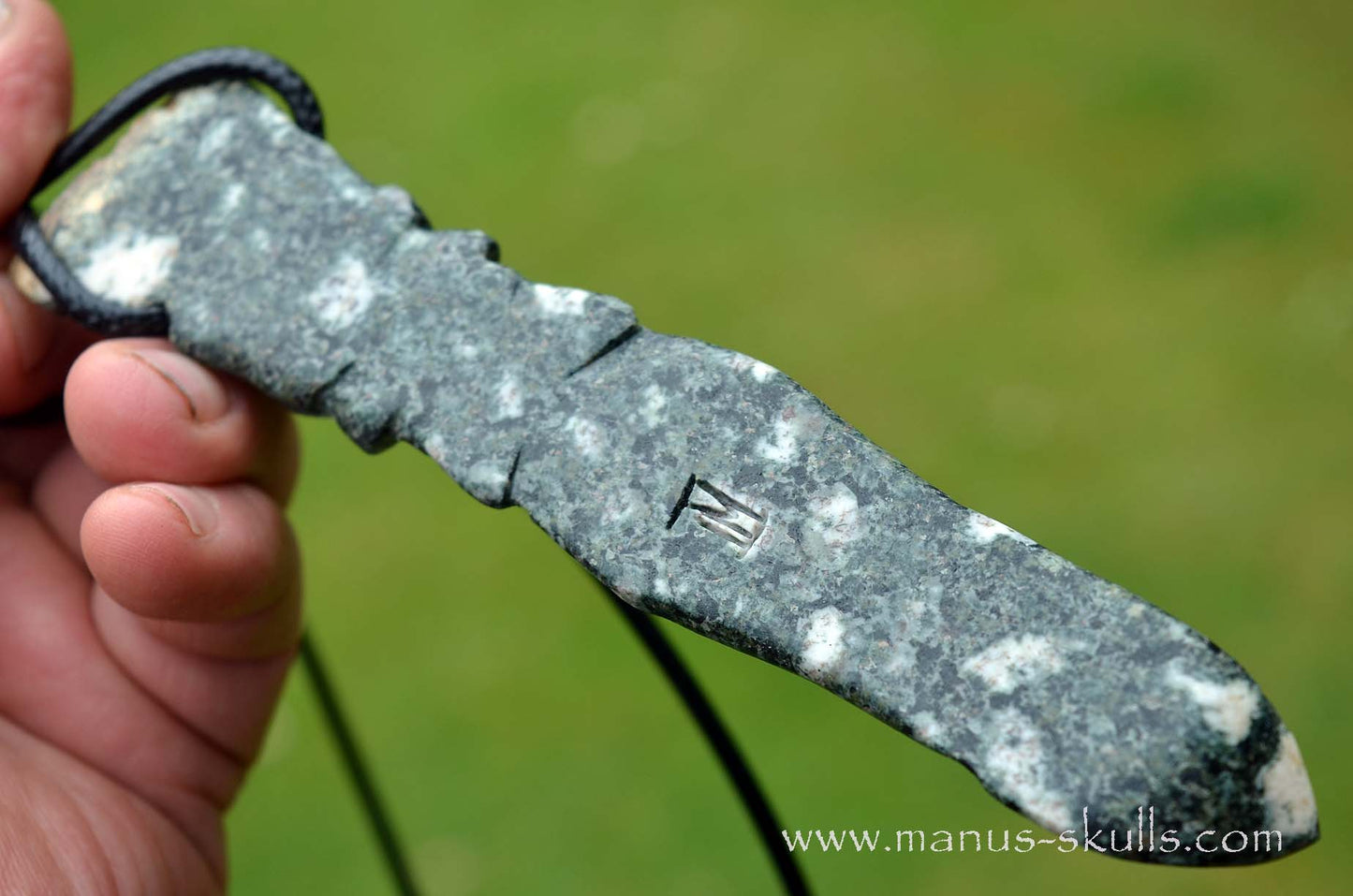 Large Preseli Bluestone Statement Pendant