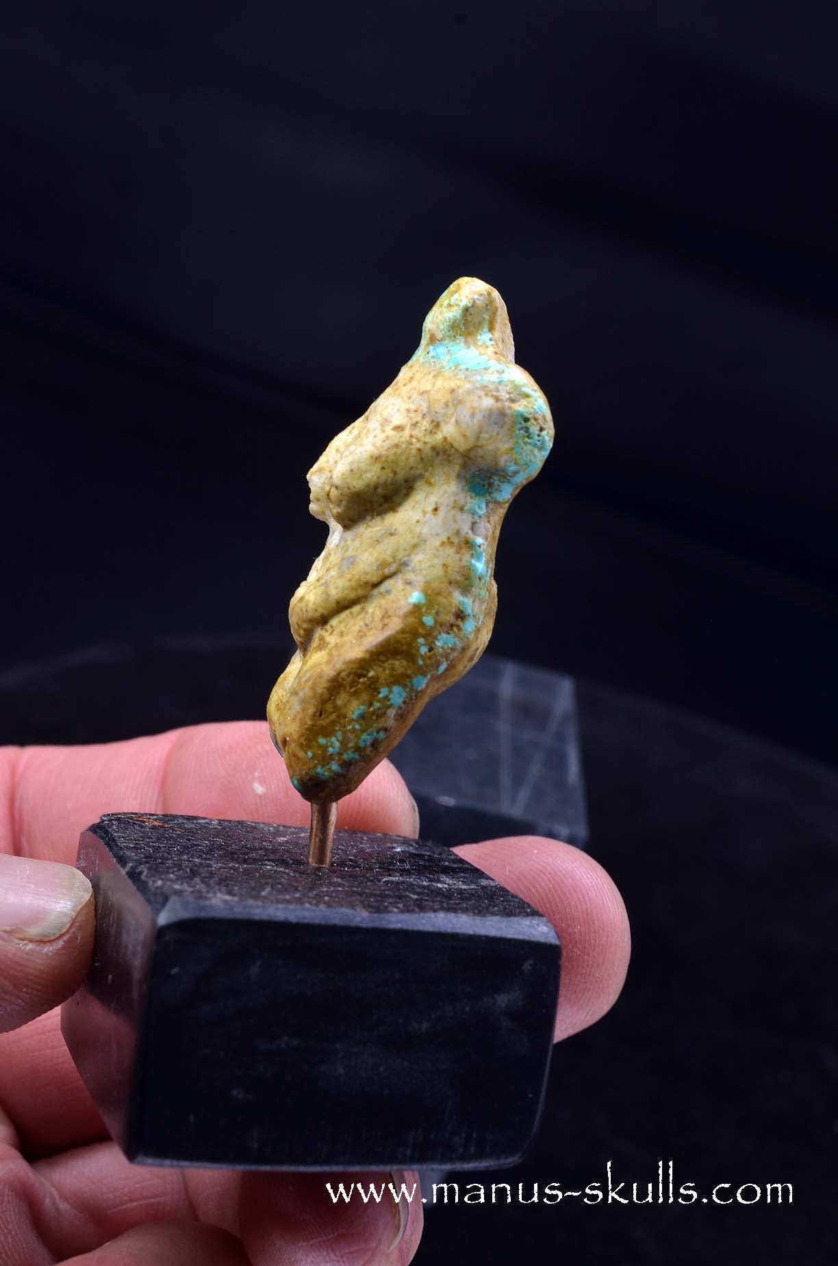 Armenian Turquoise Gaya Miniature Statue