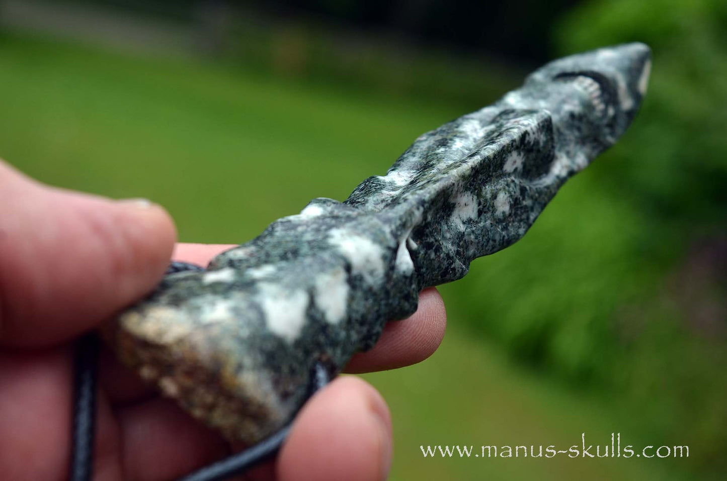 Large Preseli Bluestone Statement Pendant