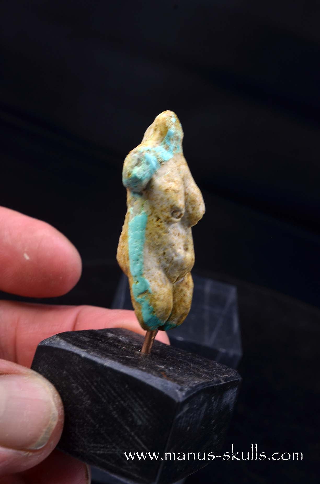 Armenian Turquoise Gaya Miniature Statue