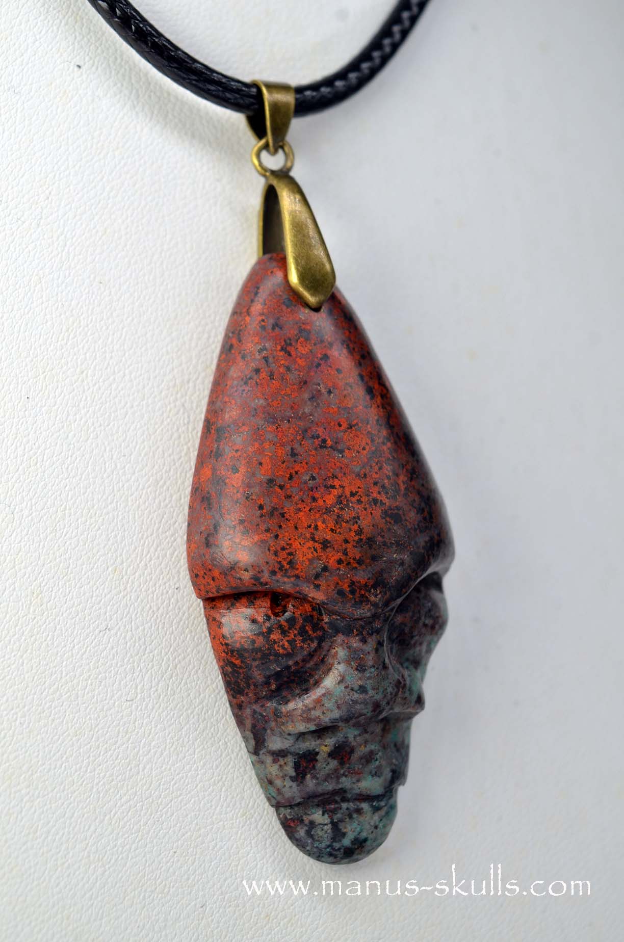 Manus skulls unique Crystal Carvings handmade skulls dragons pendants preseli bluestone tribals spiritual meaning wand Unicorn .. Sonora Sunrise Sunset Jasper