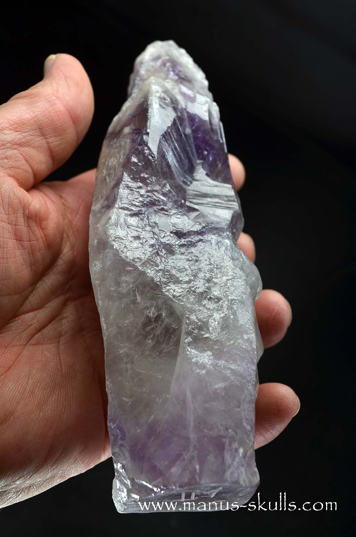 Phantom Amethyst Tribal Skull face