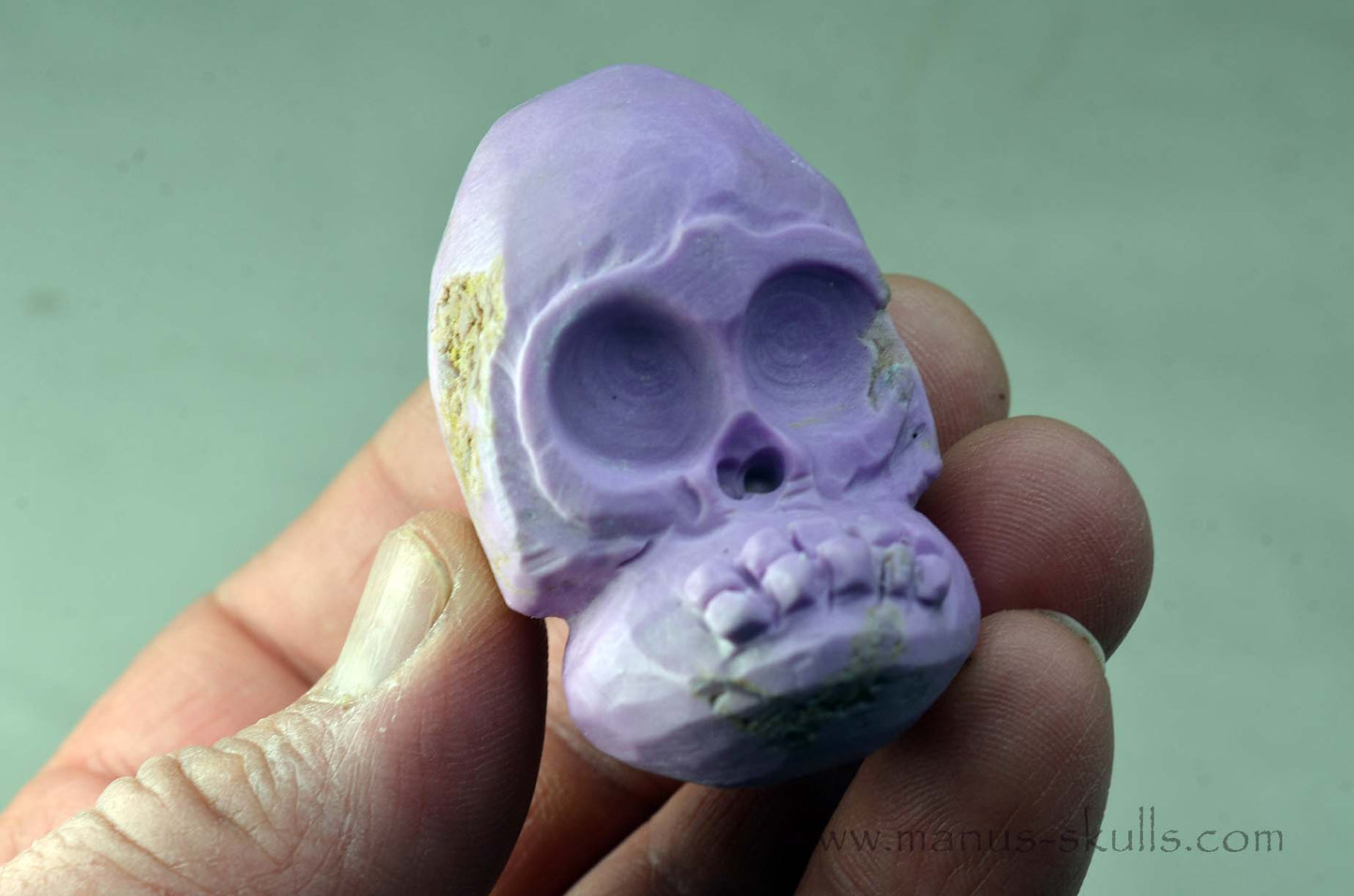 Phosphosiderite Evolian Skull #10