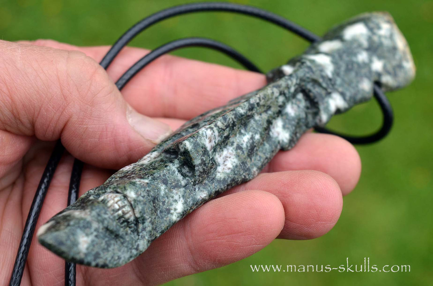 Large Preseli Bluestone Statement Pendant