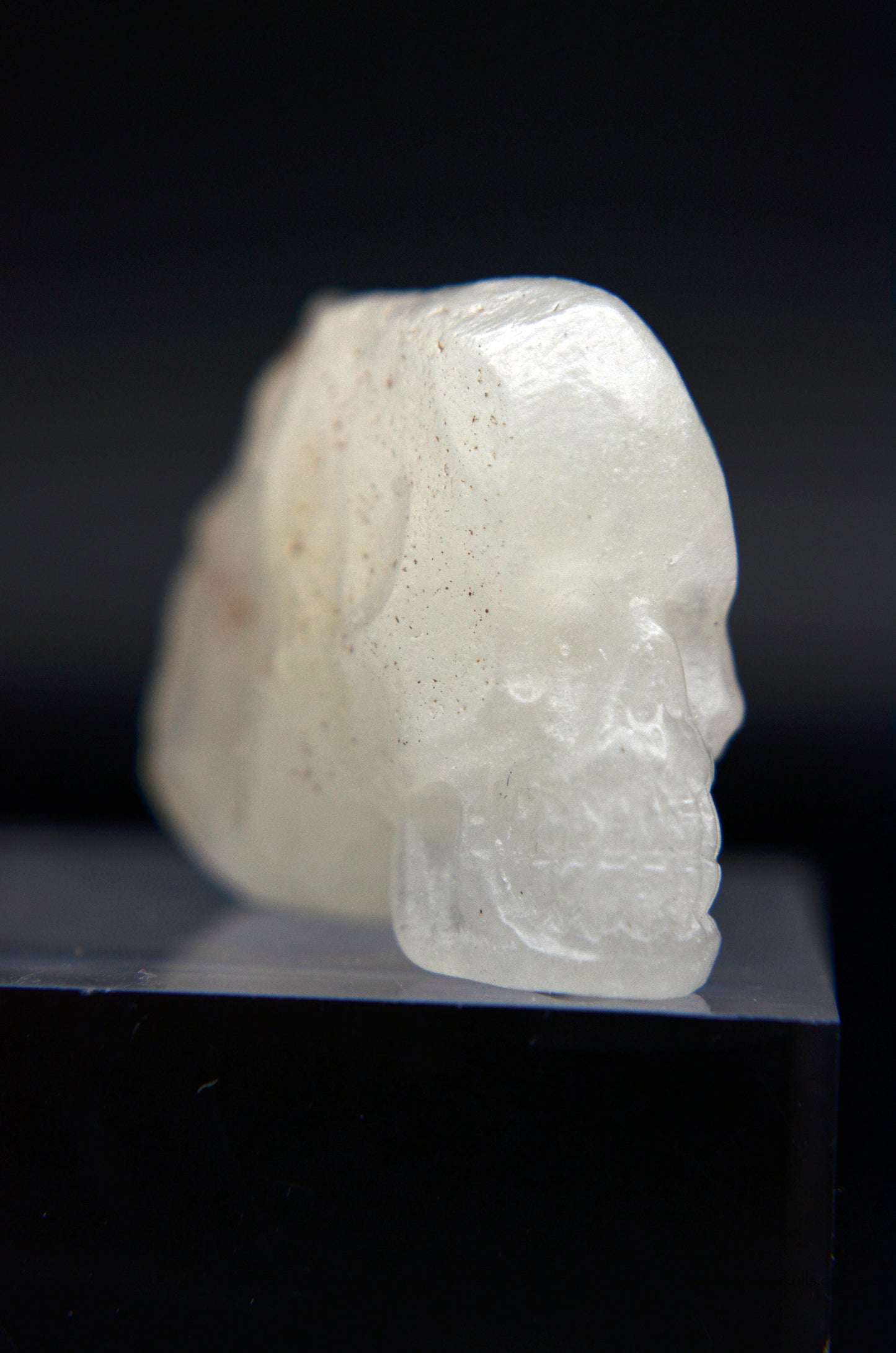Libyan Desert Glass Manus SKULL