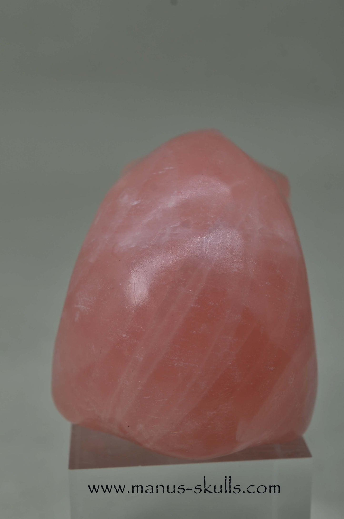 Rose Quartz Skull